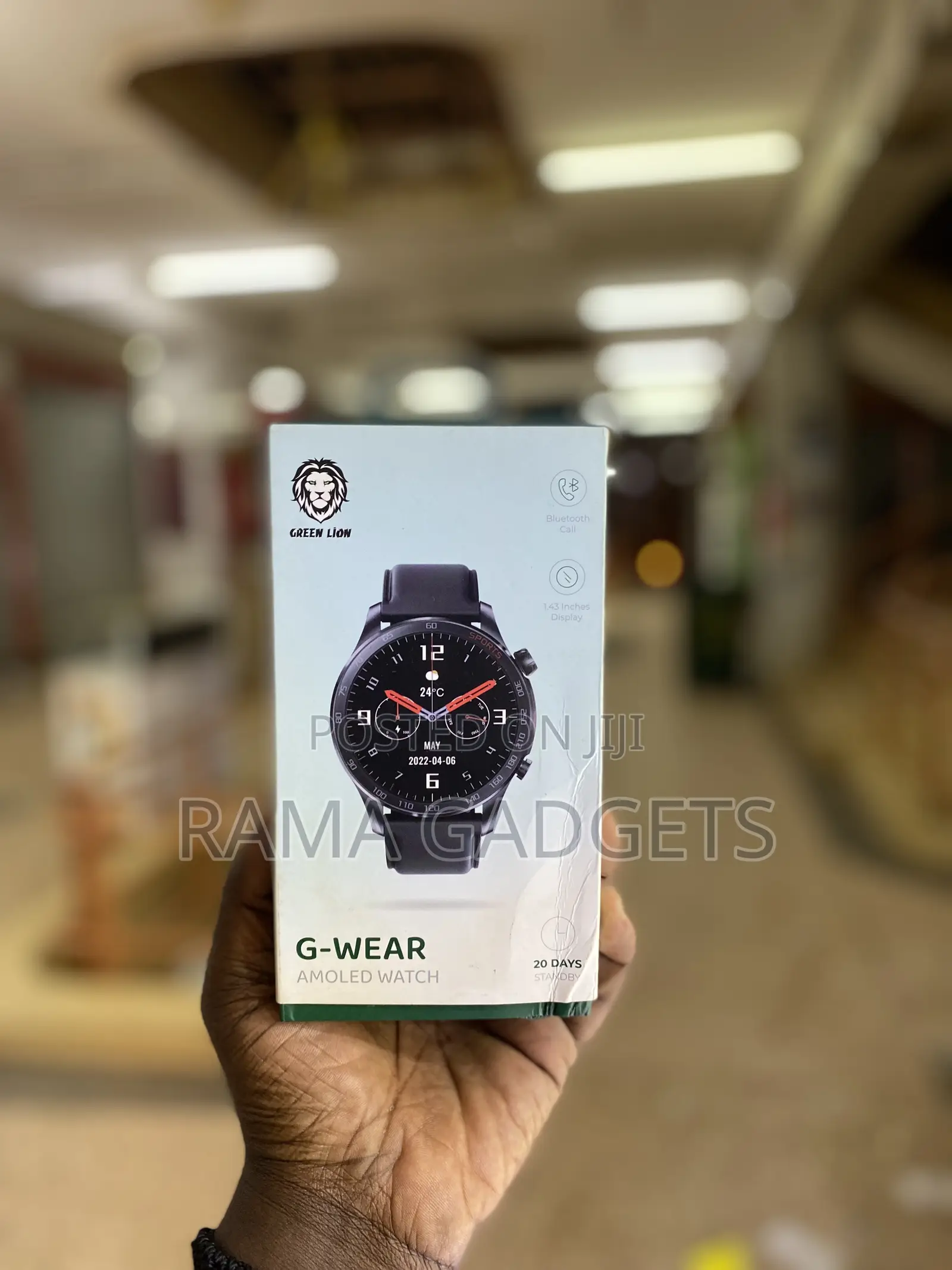 Green Lion G-Wear Amoled Watch -