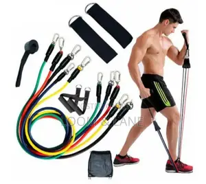 Resistance Colored Bands For Yoga
