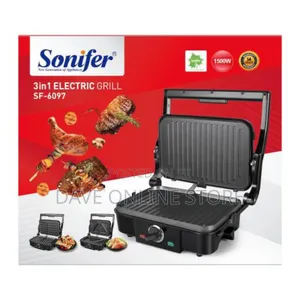 3 in 1 Waffle Maker Sandwich Barbecue Baking Pan Toaster