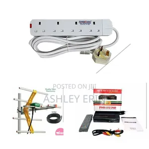 Digital Free to Air Decoder+Antenna+Power Extension