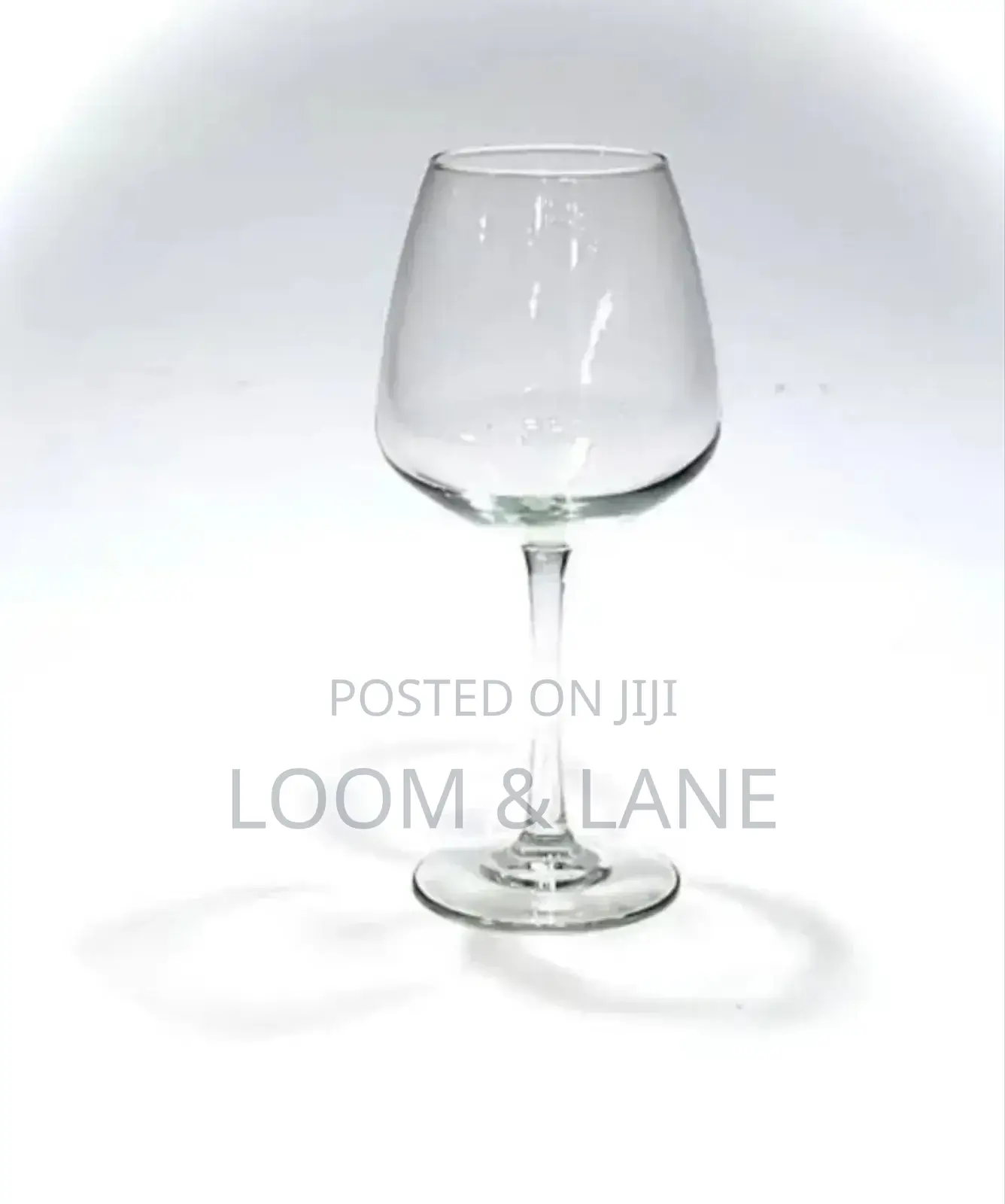 6pcs 440ml Clear Wine Glass Set