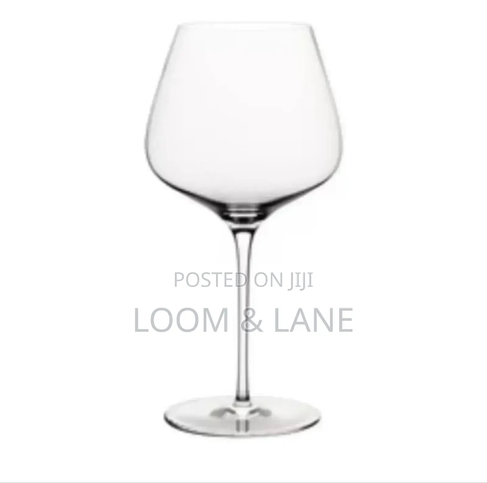6pcs 440ml Clear Wine Glass Set