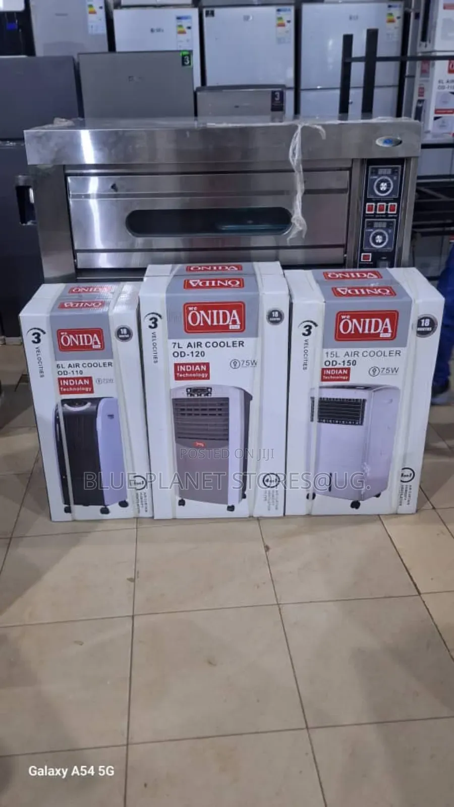ONIDA 7.0litres Air Coolers With a Remote \\ 75w \\ OD-120