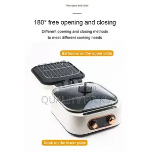 Electric Steak Pancake Pizza Oven Griddle Bake Pan