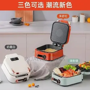 Electric Steak Pancake Pizza Oven Griddle Bake Pan