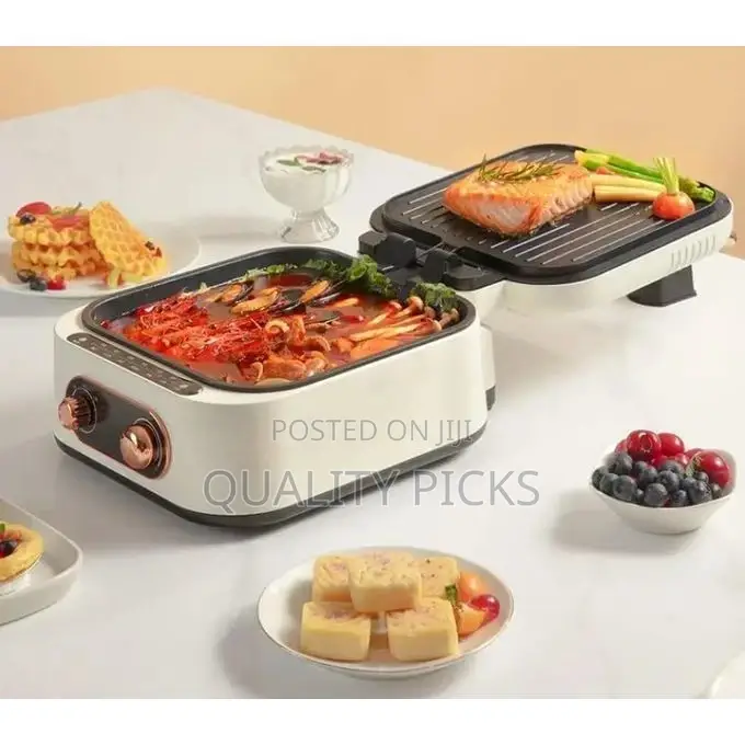 Electric Steak Pancake Pizza Oven Griddle Bake Pan