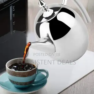 Stainless Steel 1L Teapot Coffee Pot