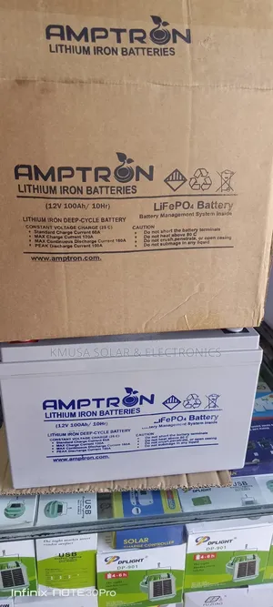 100ah Amptron Lithium Battery