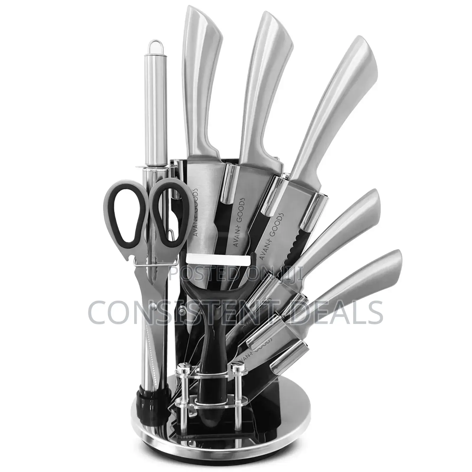 9pcs Kitchen Knife Set