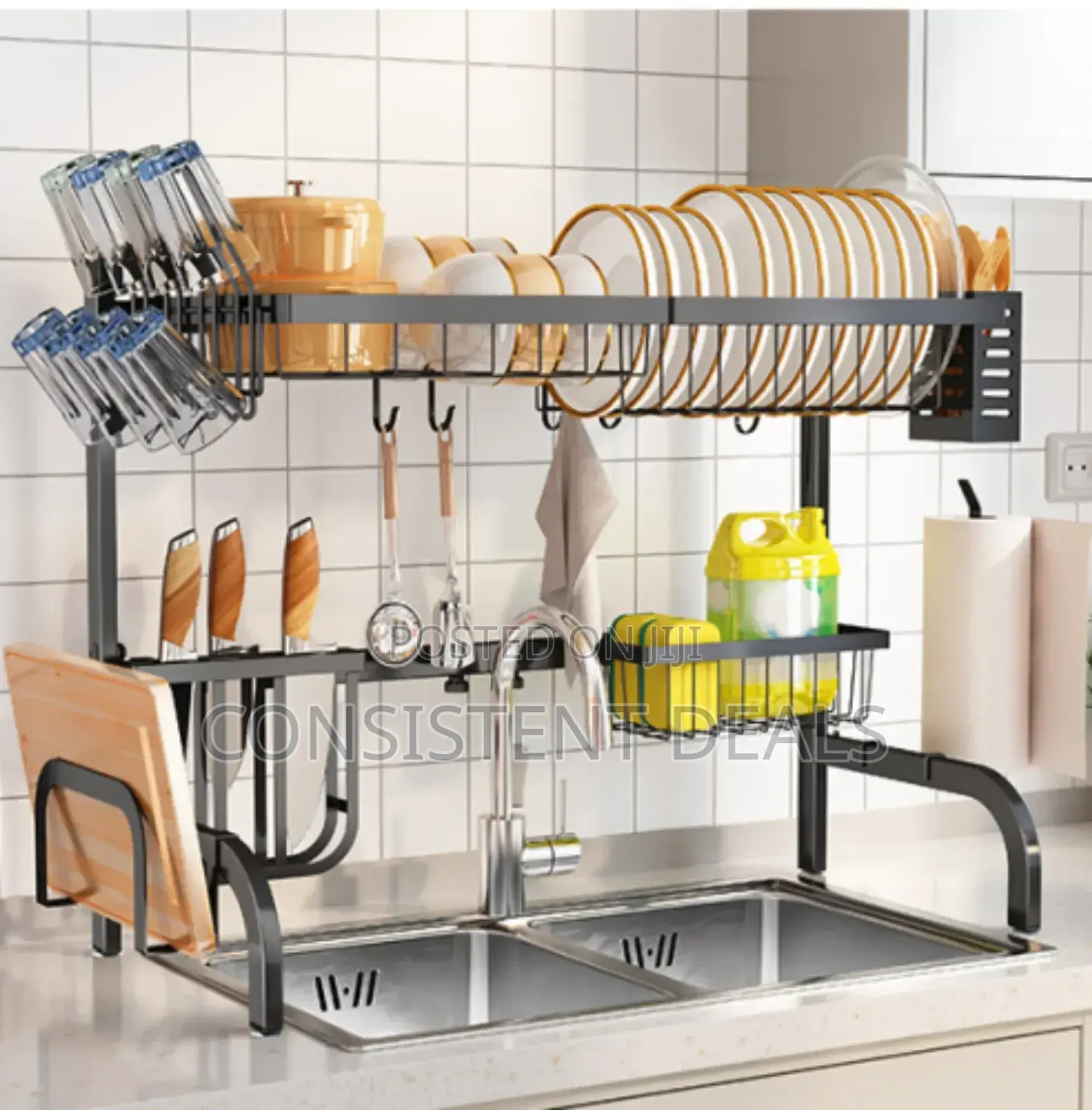 Over the Sink Dish Rack