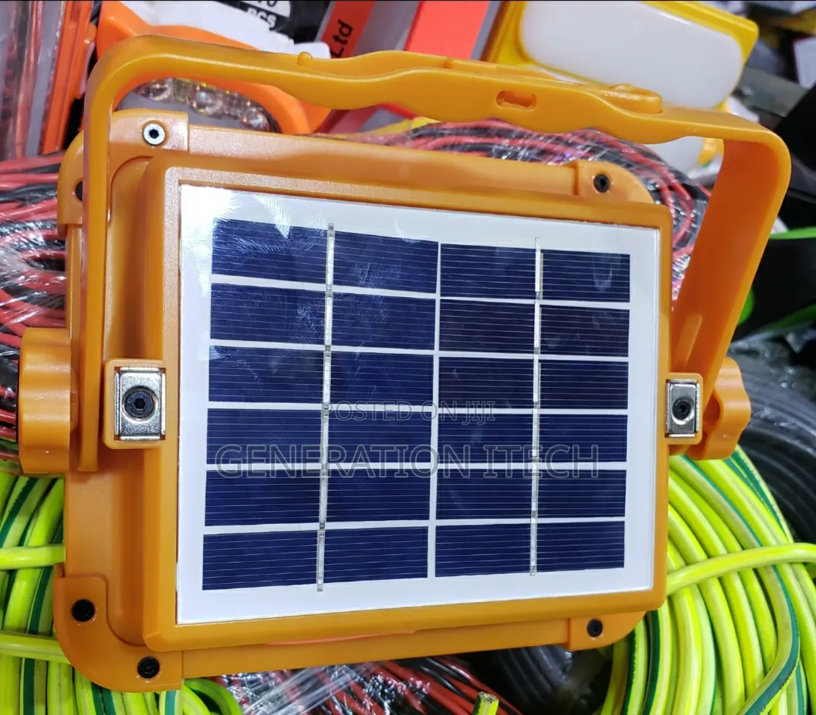 Rechargeable Led Light for Both Solar and Ac Recharge
