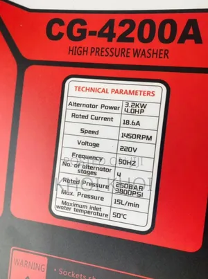 High Pressure Washer 3800PSI