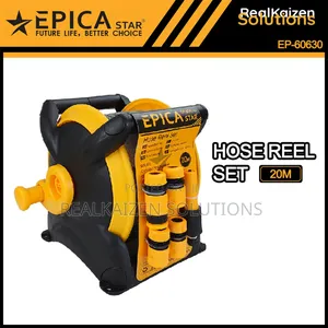 EPICA STAR 20meter Stackable Hose Reel Wit Nozzle Connectors