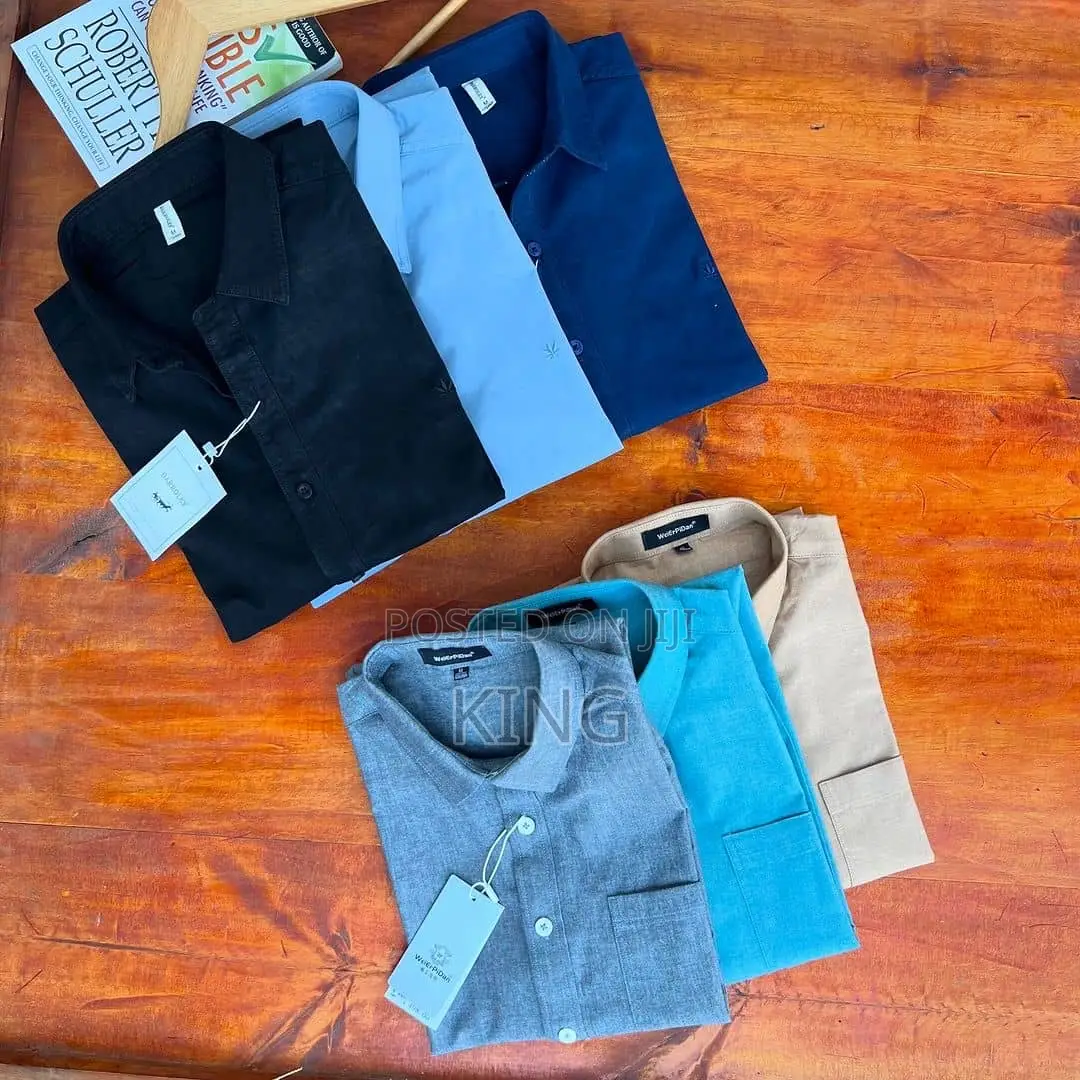 Caring Slim Fit Plain Office Shirts
