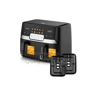 RAF Double Pot Air Fryer 2500W