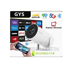 Modern Smart Home Theatre Mini Projector.