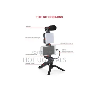 Vlog Video Kit 7 Pieces Removable For Various Scenarios