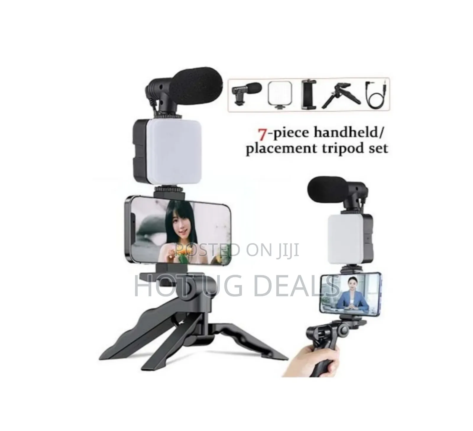 Vlog Video Kit 7 Pieces Removable For Various Scenarios