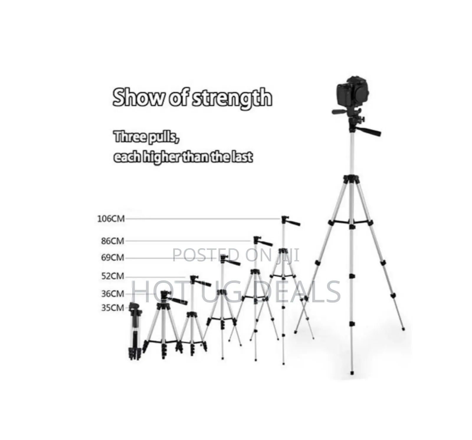 Camera Tripod 14 Adjustable Buckle for Cold Boot Port