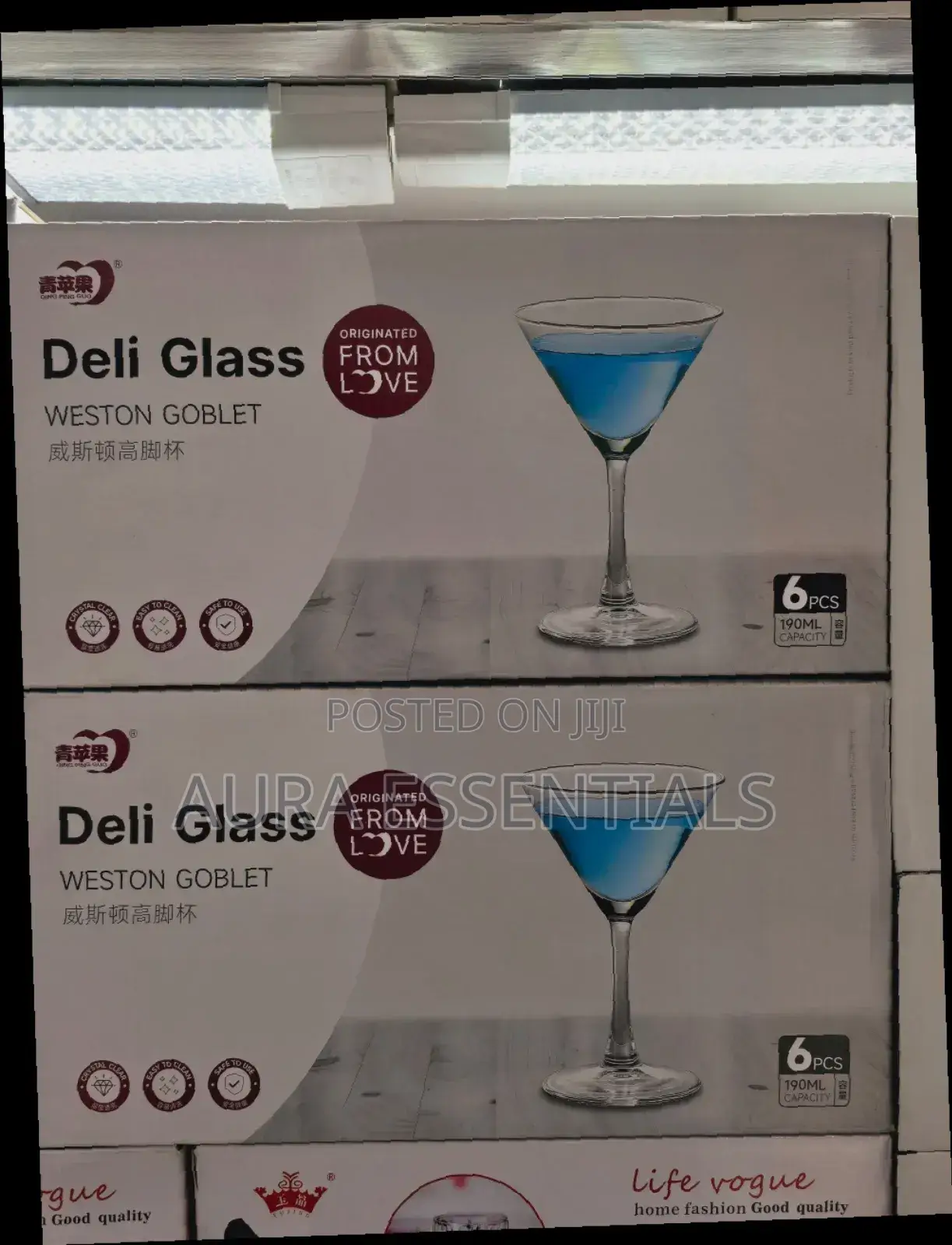 Motive Red Wine Glasses (6pcs)