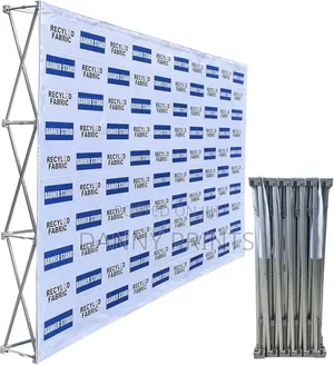 Backdrop Stand With Banner/ Trade Display STND /Booth Pop Up