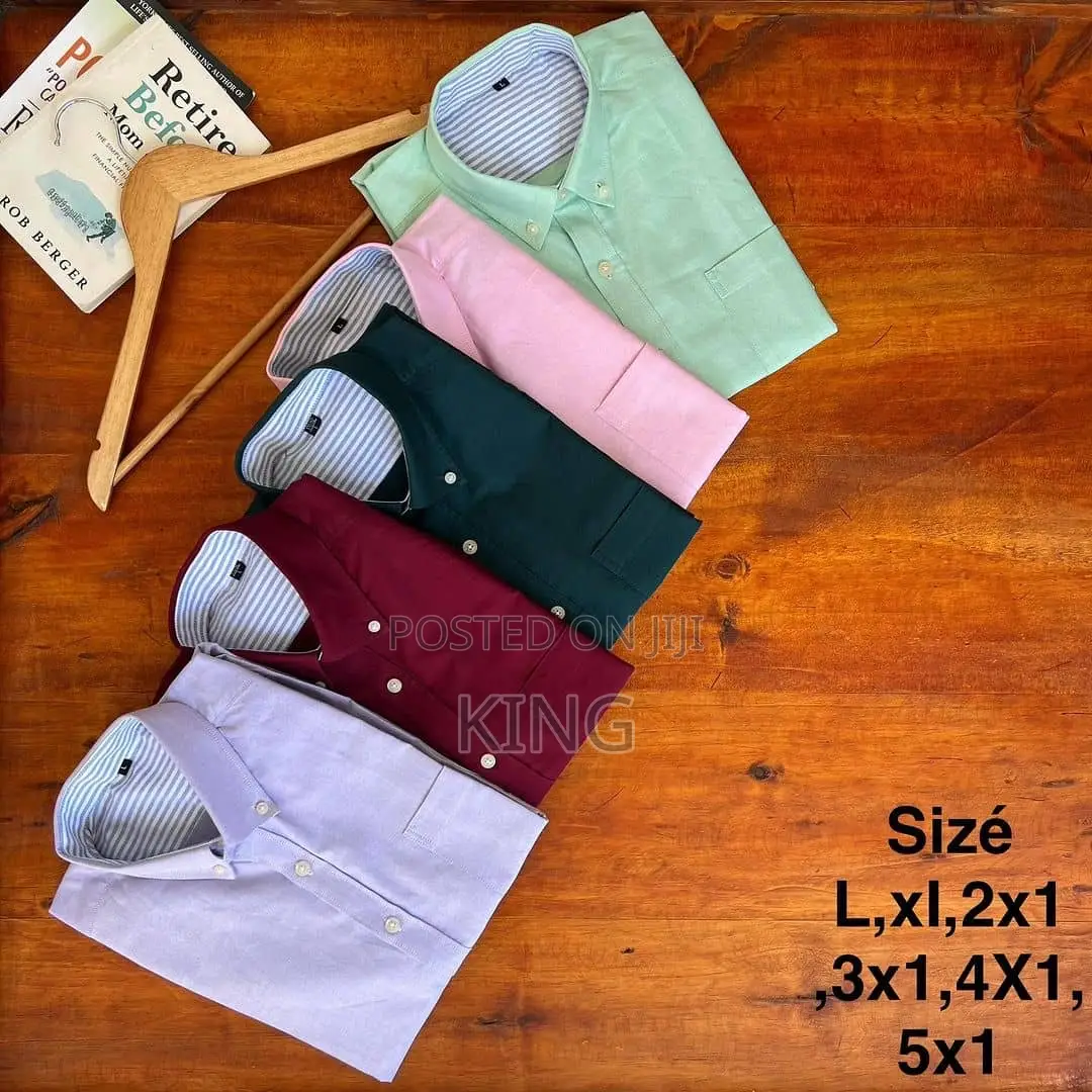 Unique Slim Fit Plain Office Shirts