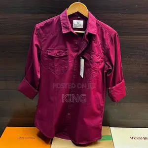 Welcoming Slim Fit Plain Office Shirts