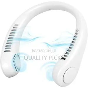 Portable Rechargeable Hanging Wearable Cooling Neck Fan