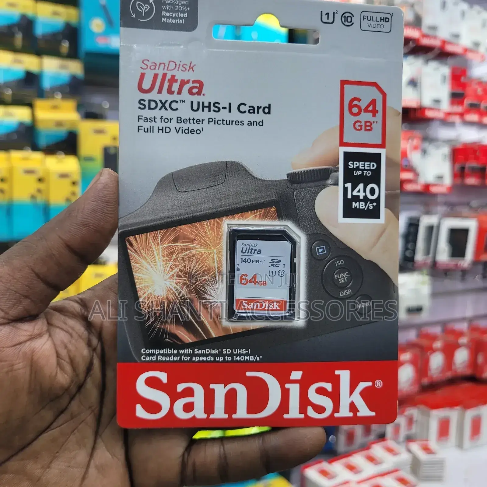Sandisk 64gb Memory Card for Camera