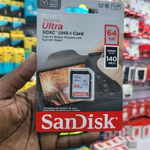 Sandisk 64gb Memory Card for Camera