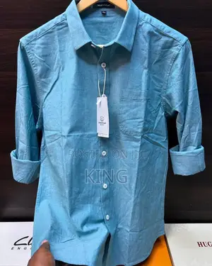Calming Slim Fit Plain Formal Shirts