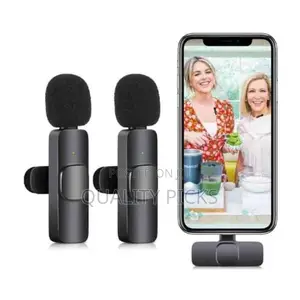  Dual Wireless Lavalier Microphone Plug and Play