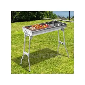 Portable Folding Stainless Steel Charcoal Barbecue Grill