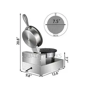 Commercial Bubble Cone Waffle Maker 1000W Nonstick