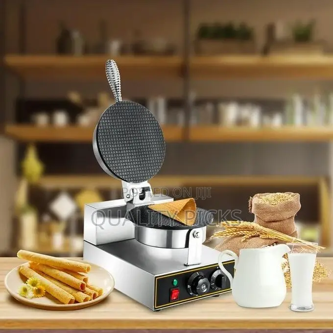 Commercial Bubble Cone Waffle Maker 1000W Nonstick