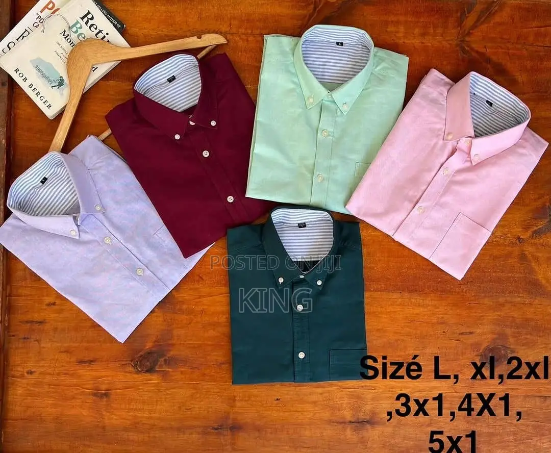 Wellness Fit Slim Plain Office Shirts