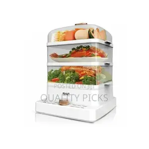 RAF 3 Level 12L Square Electric Food Cooking Steamer Pot