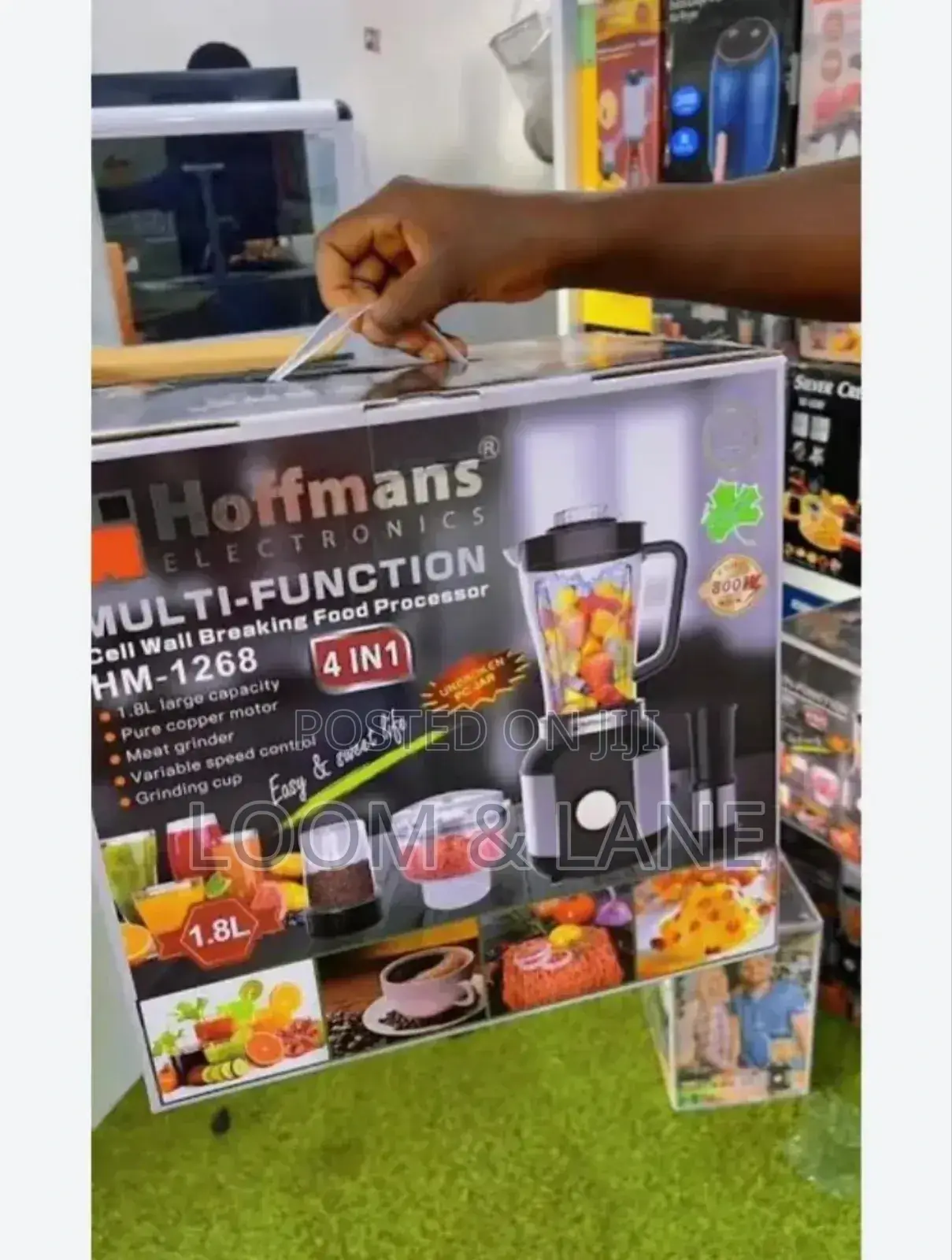 4in1 Multifunctional Hoffmans Food Processor