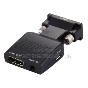 VGA to HDMI + Audio Video Output Converter Adapter