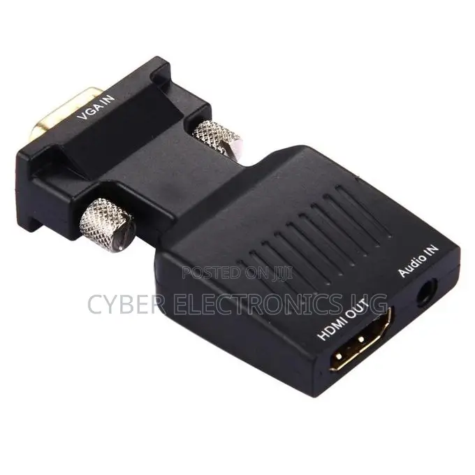 VGA to HDMI + Audio Video Output Converter Adapter