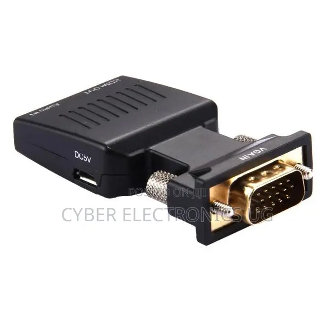 VGA to HDMI + Audio Video Output Converter Adapter