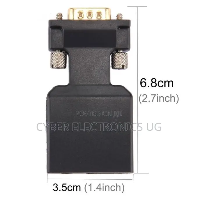 VGA to HDMI + Audio Video Output Converter Adapter