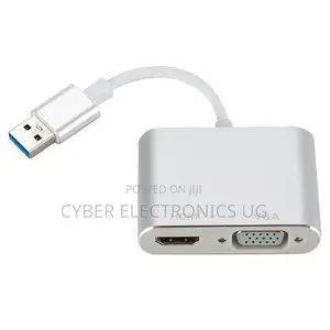 Usb 3.0 to Hdmi and Vga Converter Adapter