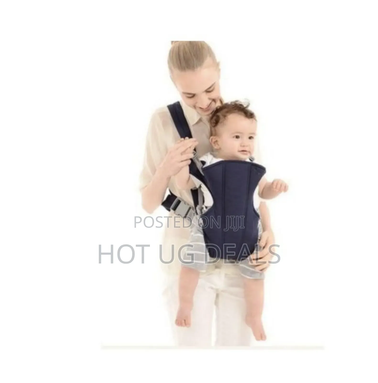 Soft Designer Baby Carrier - Navy Blue
