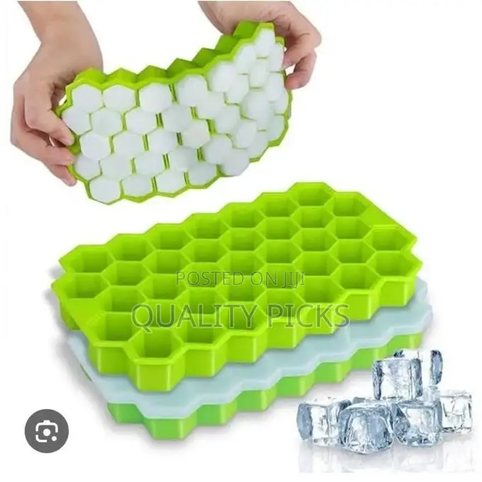 1 Piece Ice Cube Tray 37 Grids Silicone Ice Cube Mold