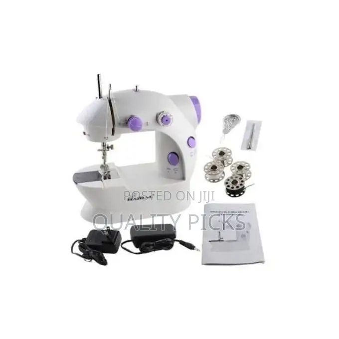 Sew Easy Mini Sewing Machine - White,Purple