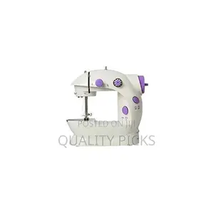 Sew Easy Mini Sewing Machine - White,Purple