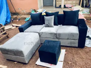 Mini Gray Black Sofa
