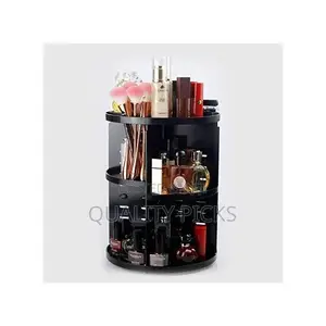 Rotating Adjustable Acrylic Cosmetic Jewelry Organizer