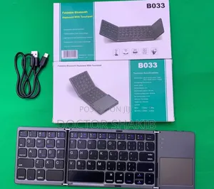 Foldable Bluetooth Keyboard With Touchpad